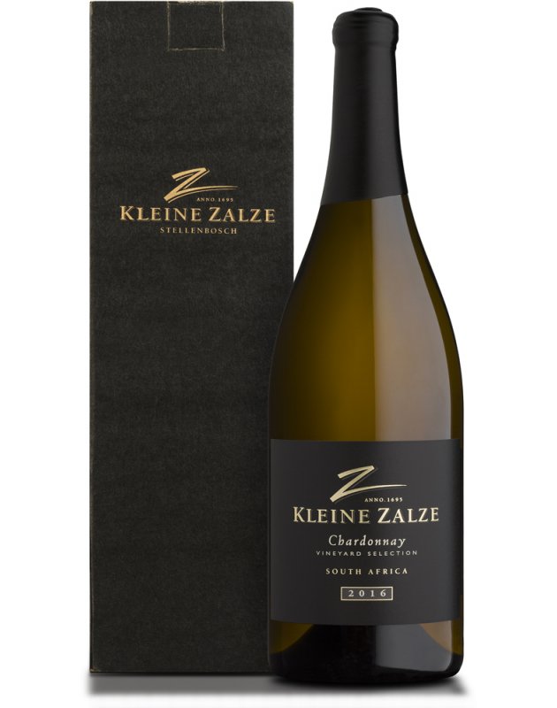 Kleine Zalze Vineyard Selection Barrel Fermented Chardonnay 2016 Magnum Gift Box Kleine Zalze Vineyard Selection Barrel Fermented Chardonnay 2016 Magnum Gift Box